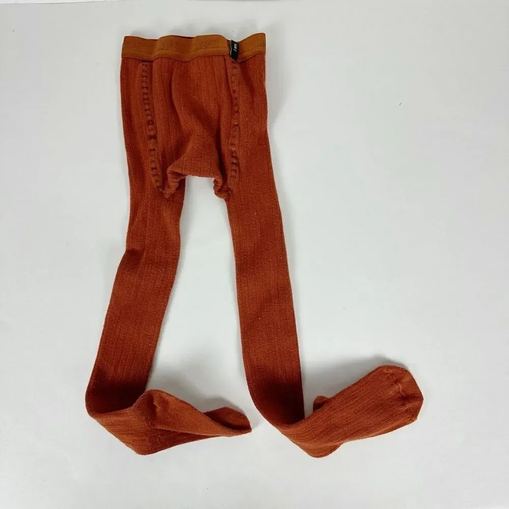 Collegien Girls Footed Tights Size 3 Nutmeg